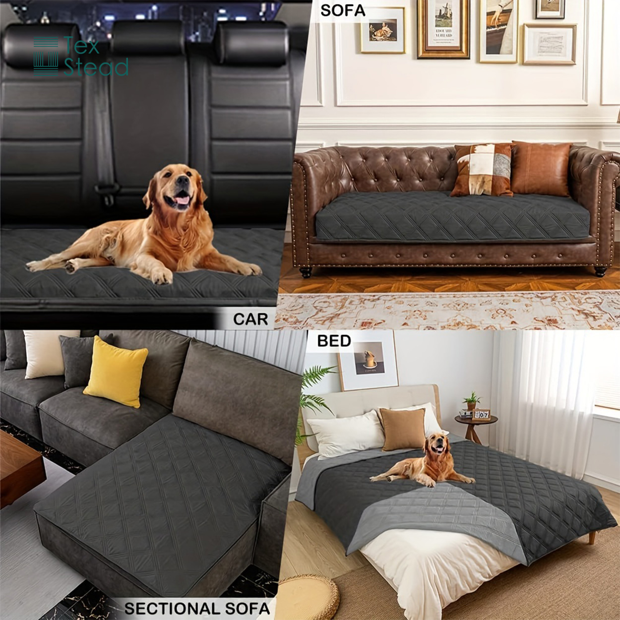 Reversible Waterproof Dog Bed  - đánh giá và giá Waterproof Mattress Protector Breathable