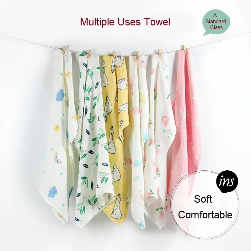 Newborn Blankets Bamboo Bath T - đánh giá và giá Muslin Cotton Bedspread