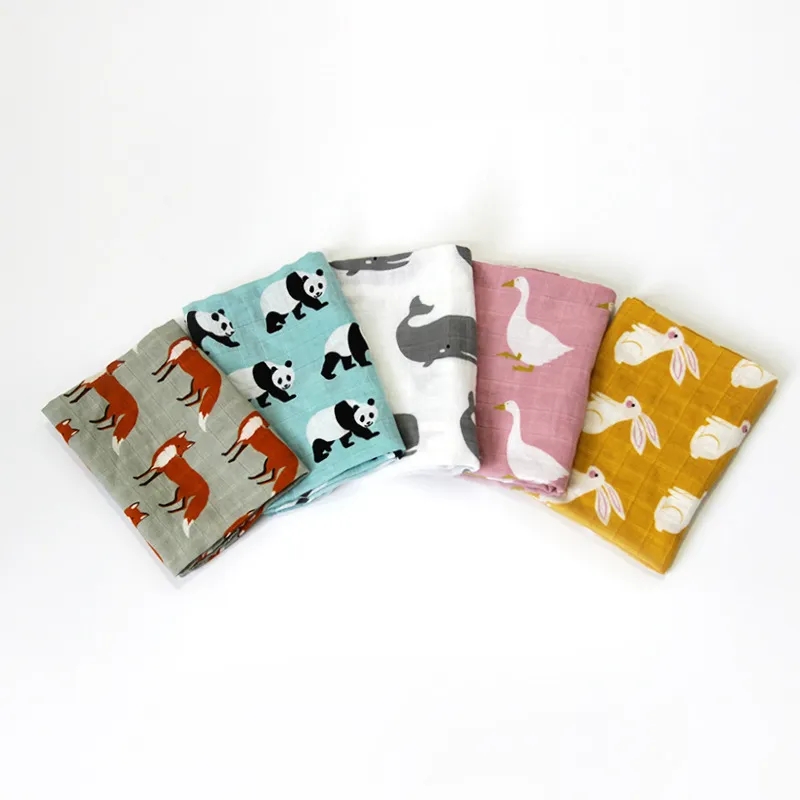 Newborn Blankets Bamboo Bath T - đánh giá và giá Muslin Cotton Bedspread
