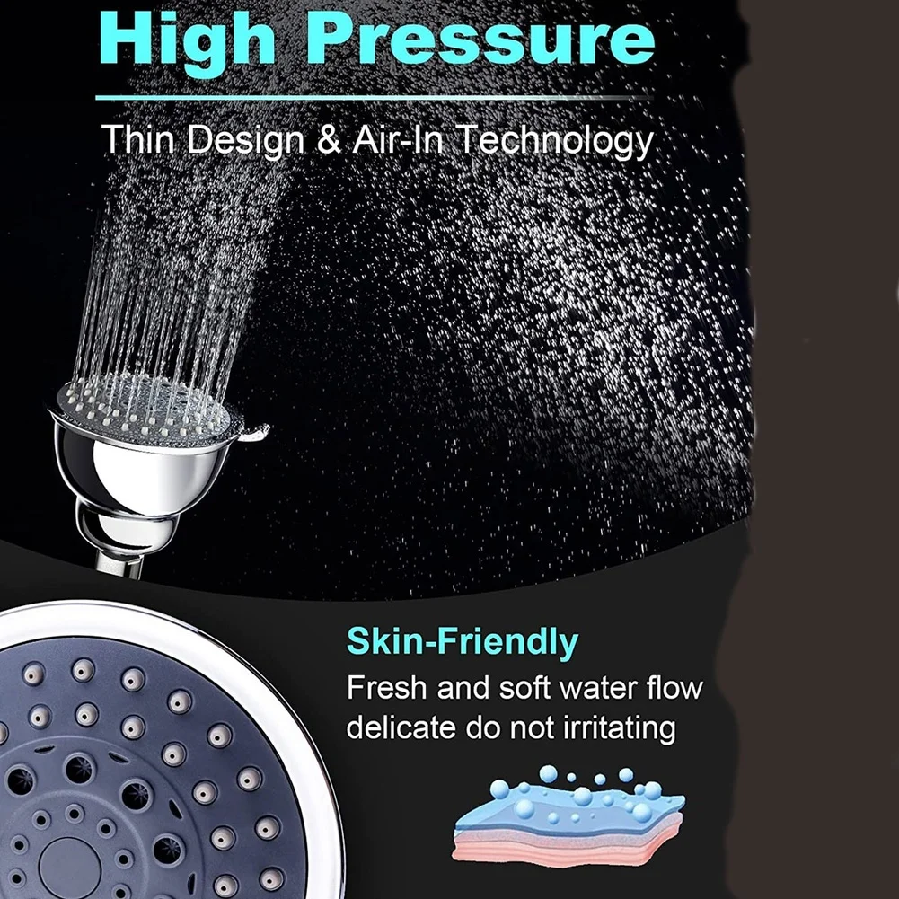 High Pressure Handheld Shower  - đánh giá và giá High Pressure Shower Head Handheld