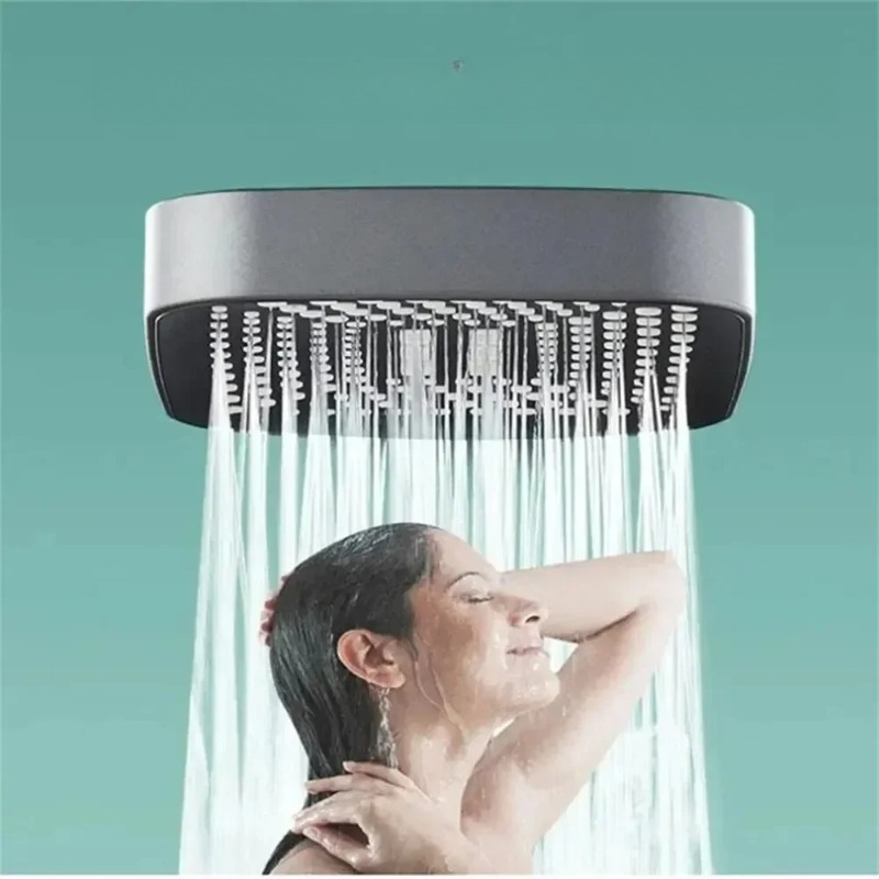 Square Handheld Showerhead 3 S - đánh giá và giá High Pressure Shower Head Handheld