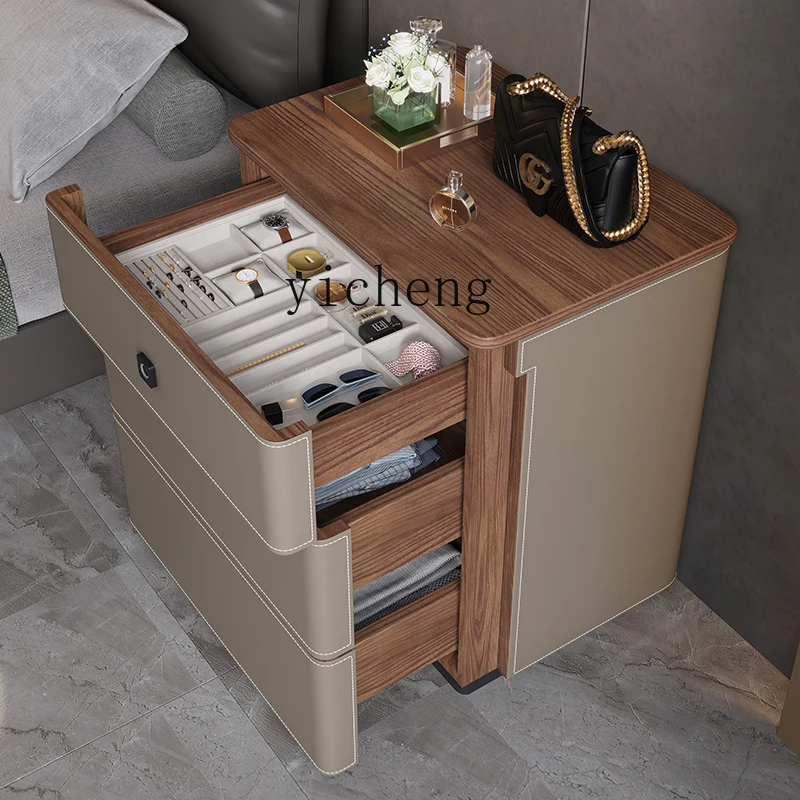 X5-14 saddle leather bedside t - đánh giá và giá Storage & Organization