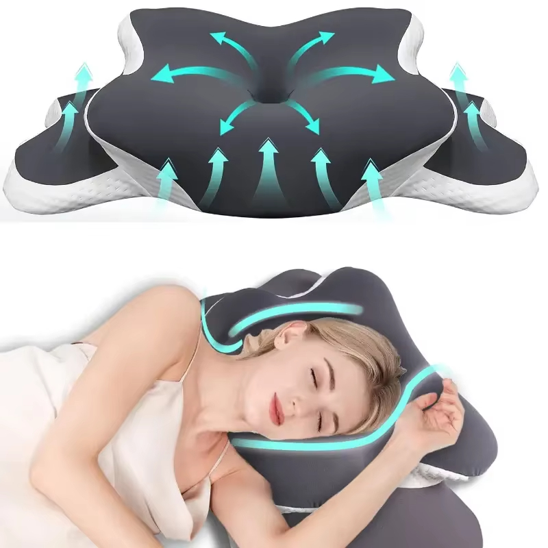 Memory Foam Pillows Butterfly  - đánh giá và giá Memory Foam Orthopedic Pillow Neck Pain