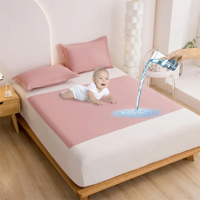 Waterproof Cloth Washable Diap - đánh giá và giá Waterproof Mattress Protector Breathable