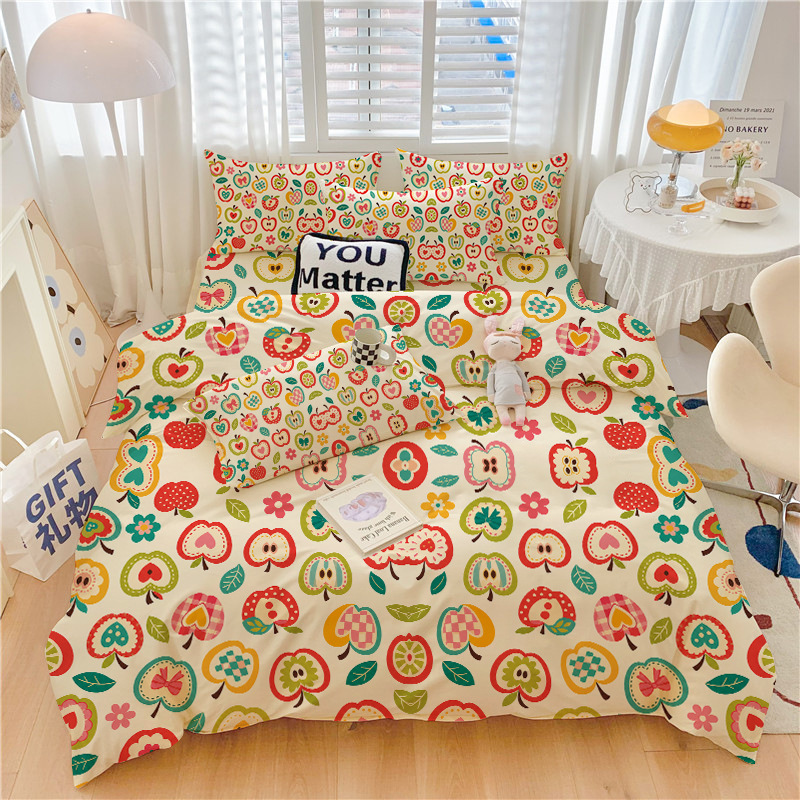 Cottagecore Vintage Colorful A - đánh giá và giá Aesthetic Floral Duvet Cover