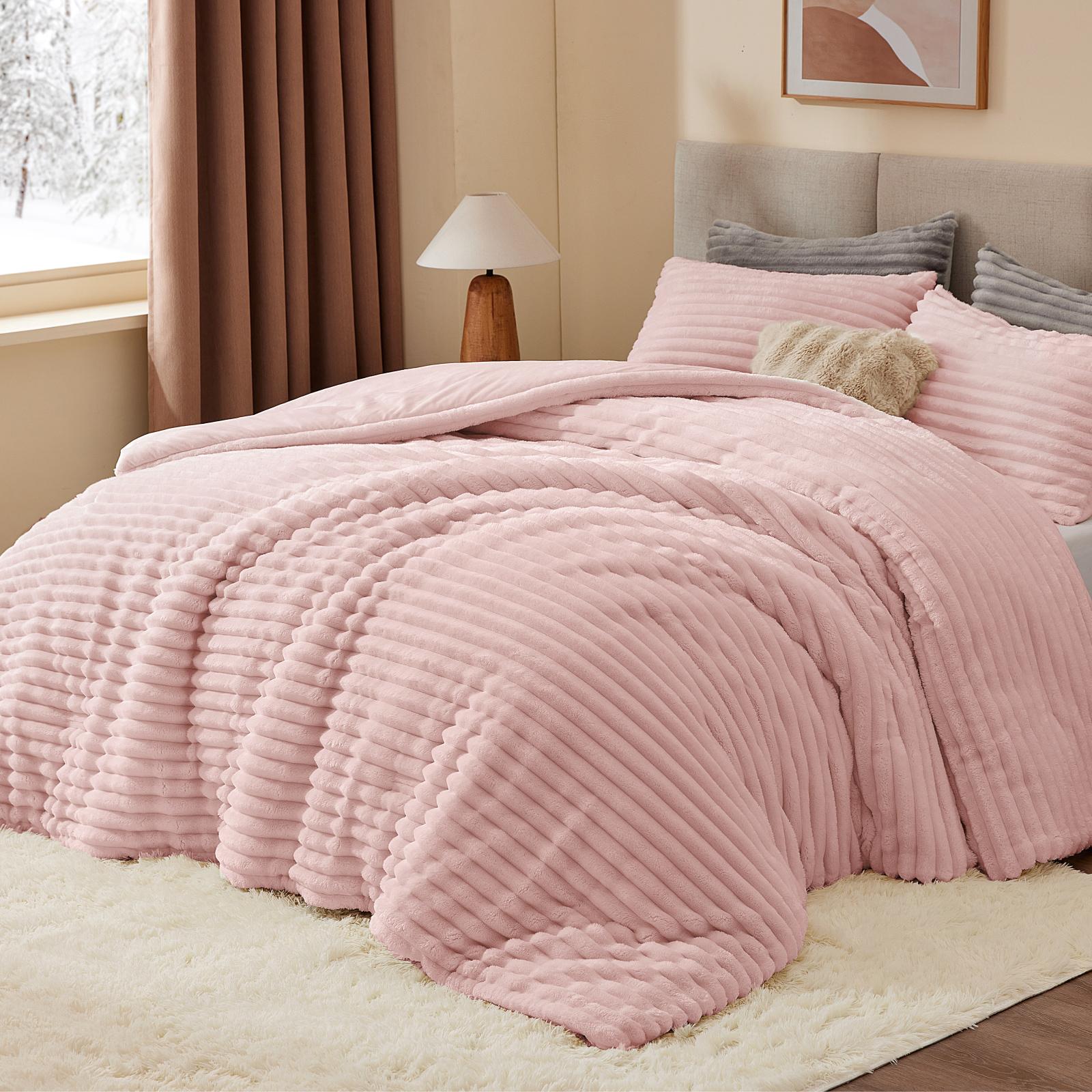Super Soft Fluffy Fleece Comfo - đánh giá và giá Fluffy Fleece Comforter King Size