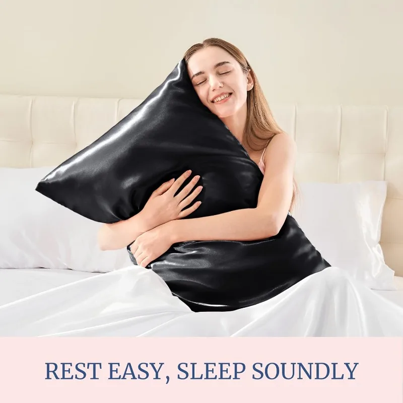 Multi-size Satin Pillowcase fo - đánh giá và giá Satin Silk Pillowcase Hair Skin
