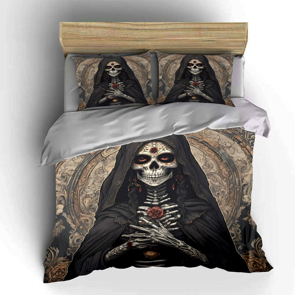 Dark Death Saint and Rose Patt - đánh giá và giá Duvet Cover Sets With Zipper