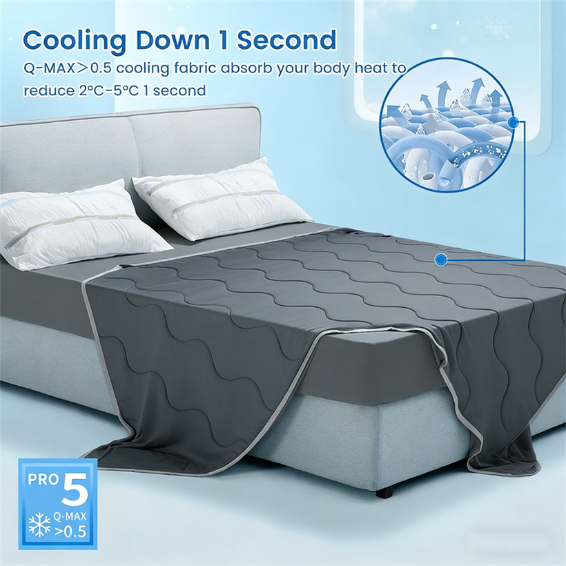 Soft Cooling Blanket Large Siz - đánh giá và giá Cooling Blanket Hot Sleepers